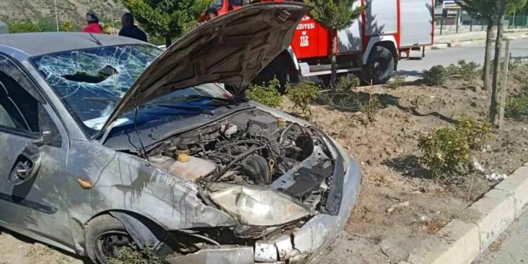 Avtomobil aşdı: 2 yaralı