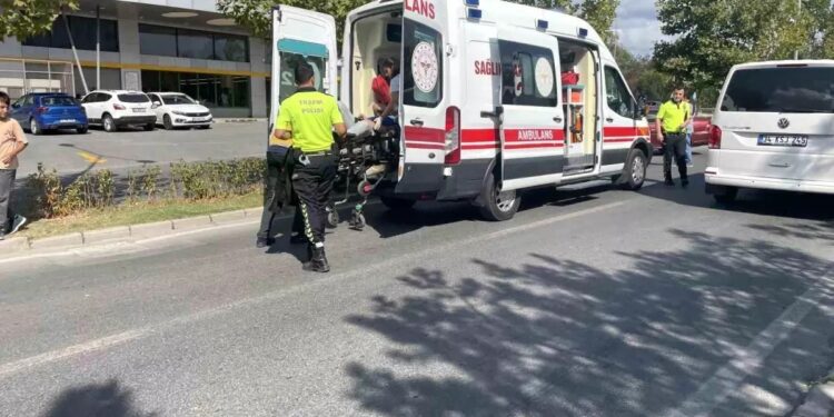 Minik avtomobili və motosiklet toqquşdu: 1 yaralı