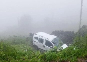 Avtomobil körpüdən aşdı: 5 yaralı