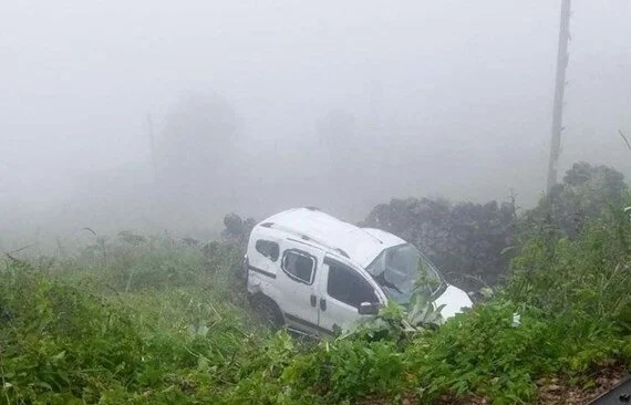 Avtomobil körpüdən aşdı: 5 yaralı