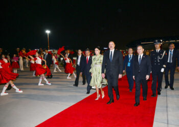 İlham Əliyev Çinə işgüzar səfərə gedib – VİDEO – FOTOLAR