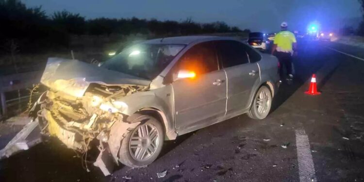 İki avtomobil toqquşdu: 1 yaralı