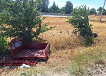 Minik avtomobili və üç təkərli motosiklet toqquşdu: 1 yaralı