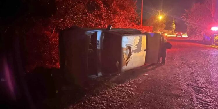 Avtomobil aşdı: Sürücü qaçdı