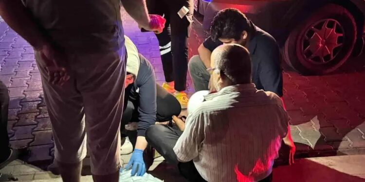 Minik avtomobili və motosiklet toqquşdu: 1 yaralı