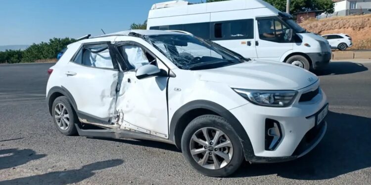 Minik avtomobili və motosiklet toqquşdu: 1 yaralı