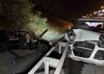 İki avtomobil toqquşdu: 2 yaralı