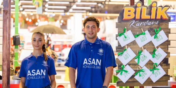 ASAN könüllülərinin “Bilik Karvanı” aksiyasına start verilib-FOTOLAR