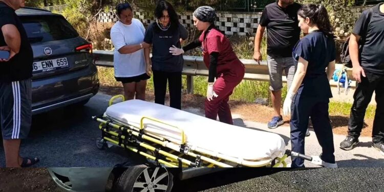 Minik avtomobili və motosiklet toqquşdu: 2 yaralı