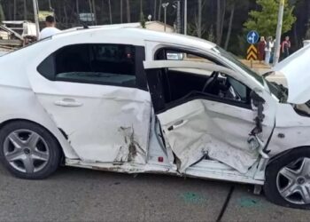 Minik avtomobili və təcili yardım avtomobili toqquşdu:5 yaralı