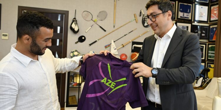 Fərid Qayıbov xaricdə yaşayan Azərbaycan əsilli idmançılarla görüşlər keçirib