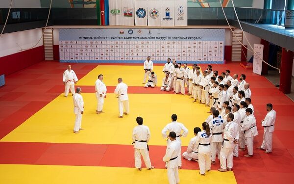 Bakıda Beynəlxalq Cüdo Federasiyası (BCF) Akademiyasının cüdo məşqçiliyi üzrə sertifikat proqramına start verilib