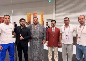 Yaponiya “Sumo Expo 2025”də Bakı 2026 Sumo üzrə Dünya Çempionatının təqdimatı keçirilib