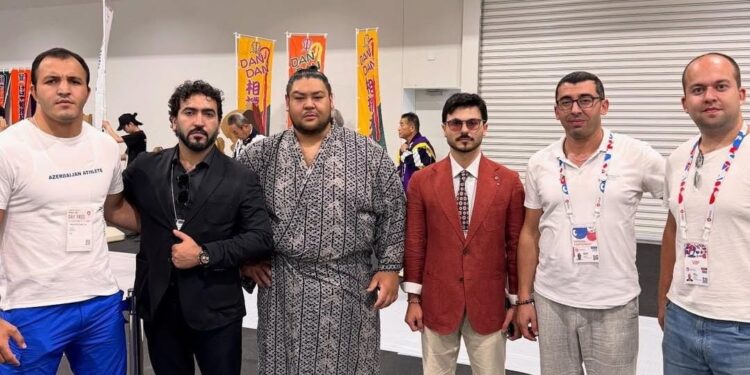 Yaponiya “Sumo Expo 2025”də Bakı 2026 Sumo üzrə Dünya Çempionatının təqdimatı keçirilib