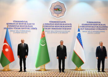 Türkmənbaşı şəhərində Türkmənistan, Azərbaycan və Özbəkistan arasında yüksəksəviyyəli görüş keçirilib – VİDEO – FOTOLAR