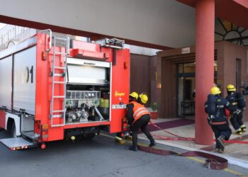 DSX-nin binasında YANĞIN