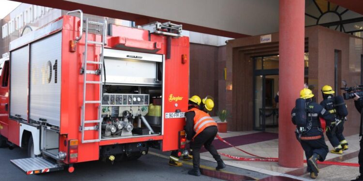 DSX-nin binasında YANĞIN