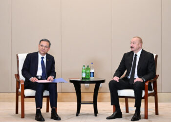 İlham Əliyev Tiencində Ni Cen ilə görüşüb – FOTOLAR