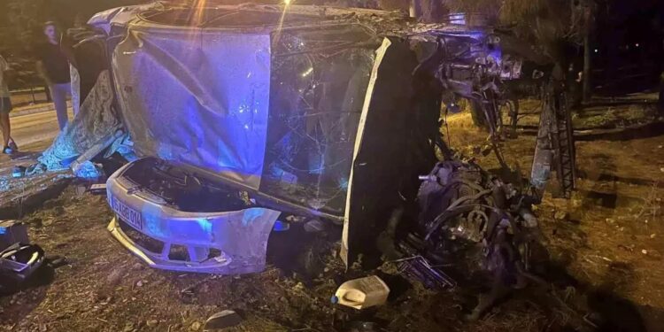 Avtomobil aşdı: 4 yaralı