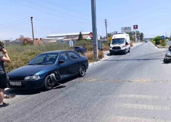 Minik avtomobili və motosiklet toqquşub: 1 yaralı