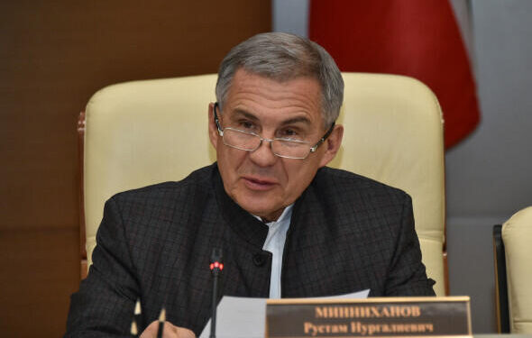 Tatarıstan Rəisi Mehriban Əliyevaya təbrik məktubu ünvanlayıb