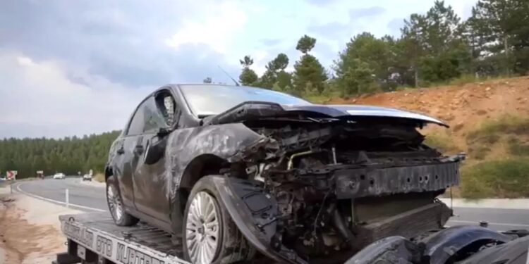 Avtomobil aşdı: 2 yaralı