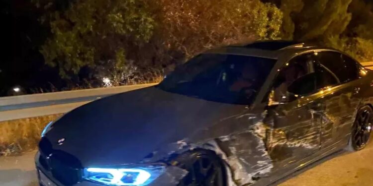 İki avtomobil toqquşdu: 2 yaralı