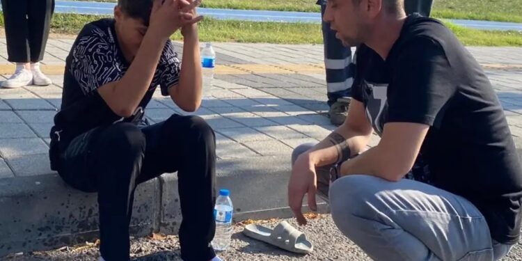 Minik avtomobili və elektrikli velosiped toqquşdu: 1 yaralı