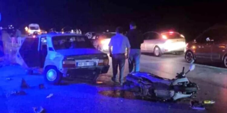 Minik avtomobil və motosiklet toqquşub: 1 ölü, 1 yaralı