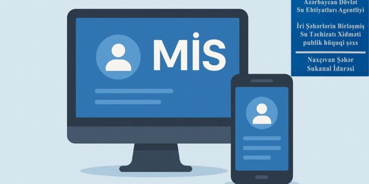 Naxçıvan şəhər Sukanal İdarəsi Müştəri İnformasiya Sistemləri proqramına keçir - 2 gün qaldı
