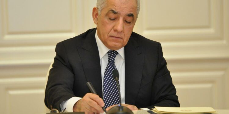 Baş nazir vacib sərəncam imzaladı