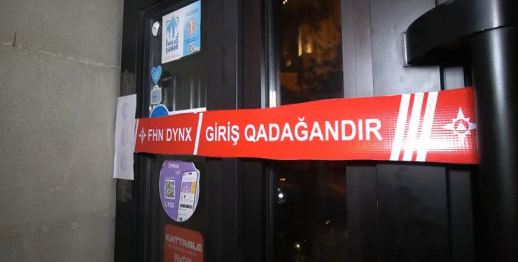 Bakıda məşhur klub BAĞLANDI - FOTOLAR