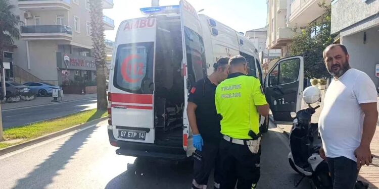 Minik avtomobili və motosiklet toqquşdu: 1 yaralı