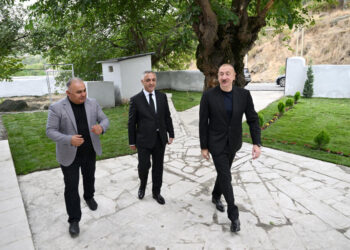 İlham Əliyev Xocalının Şuşakənd kəndində olub – FOTOLAR