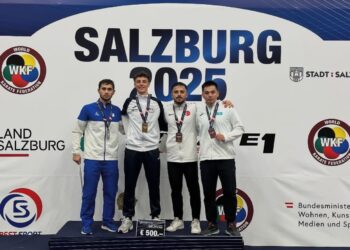 Hüseyn Məmmədli Zalsburqda keçirilən “Karate-1” A Seriya turnirində gümüş medal qazanıb