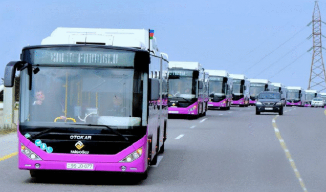Artım yalnız elektrik və CNG avtobuslara aiddir