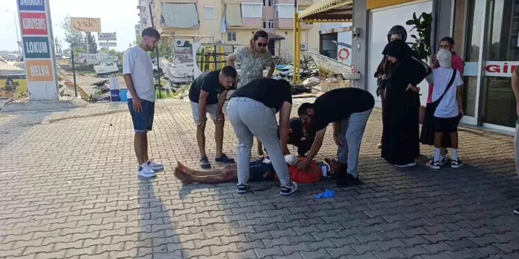 Minik avtomobili və motosiklet toqquşdu: 2 yaralı