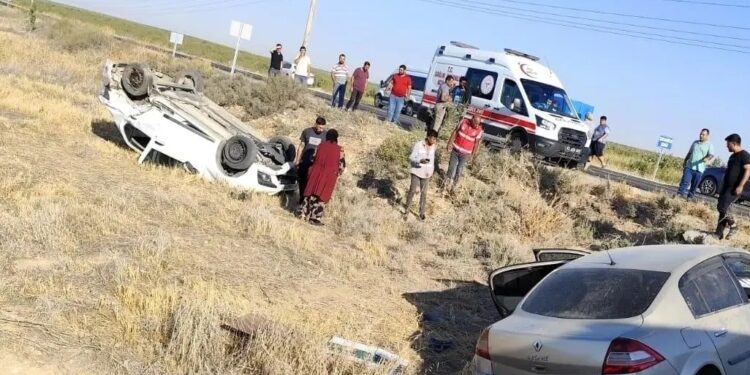 2 avtomobil toqquşdu: 4 yaralı