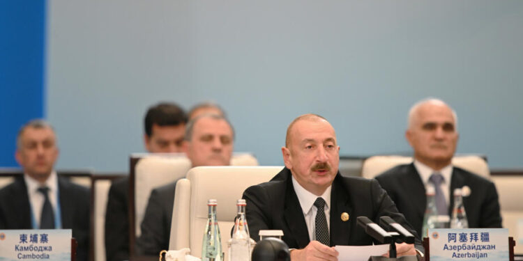 İlham Əliyev: Azərbaycan regionda Çinin etibarlı tərəfdaşıdır