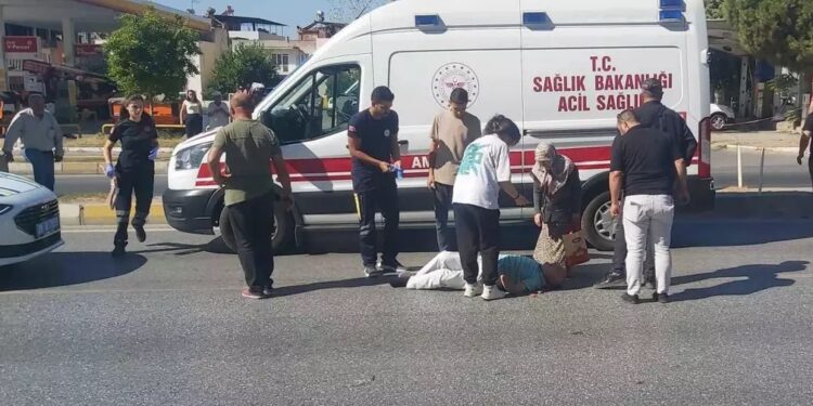 80 yaşlı kişini avtomobil vurdu