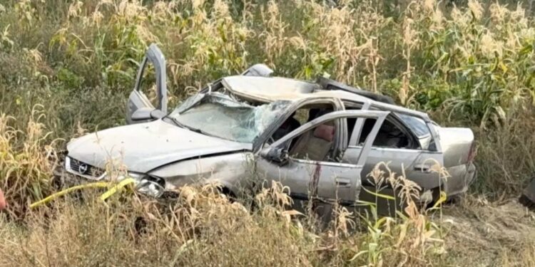 Avtomobil aşdı: 2 yaralı