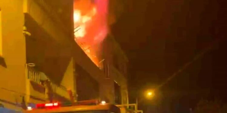 Yanğında 2 yaşlı uşaq öldü