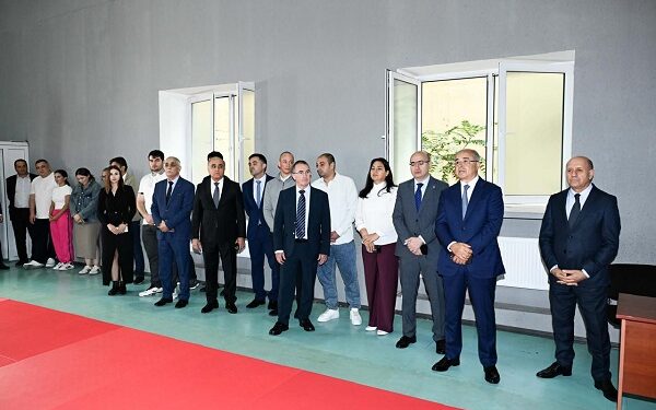 Azərbaycan İdman Akademiyasında (ASA) əsaslı şəkildə yenilənən cüdo zalı istifadəyə verilib