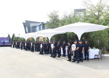 “Azərişıq” ASC-nin təşkil etdiyi ümumrespublika Peşə Ustalığı Yarışlarının Gəncədə növbəti regional turu keçirilib-FOTOLAR