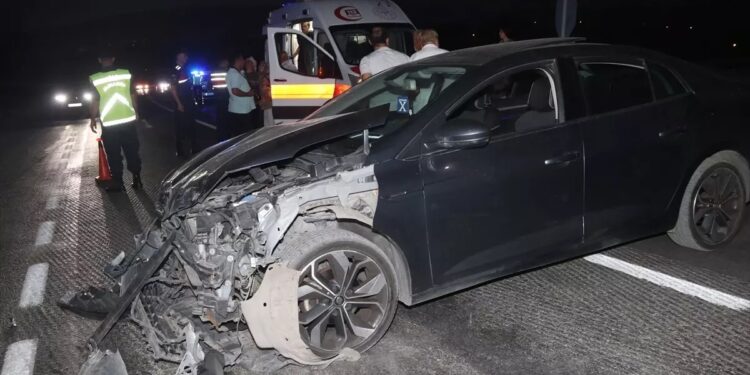 İki avtomobil toqquşdu: 5 yaralı