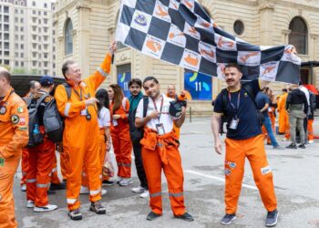 Marşallar Formula 1 Azərbaycan Qran Prisi 2025-də artıq iş başındadır – FOTOLAR