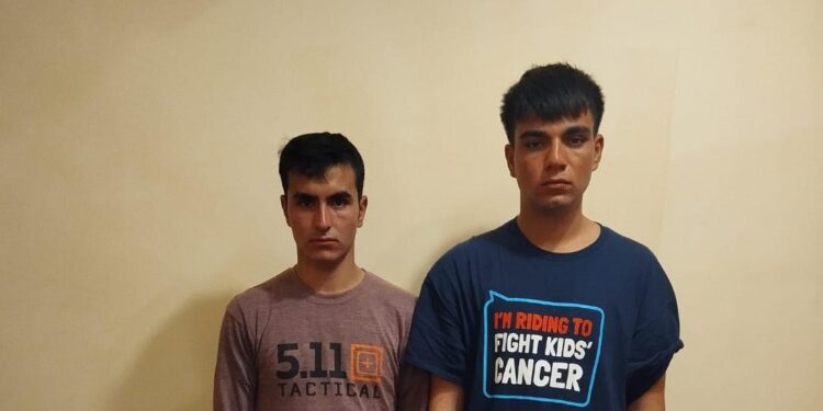 Dövlət sərhədini pozan şəxslər saxlanılıb