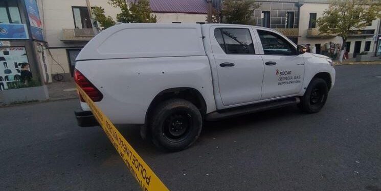 Gürcüstanda “SOCAR”a məxsus avtomobil atəşə tutuldu - Bir nəfər saxlanıldı