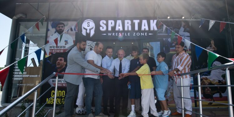 Bakıda “Spartak” cüdo zalı açıldı