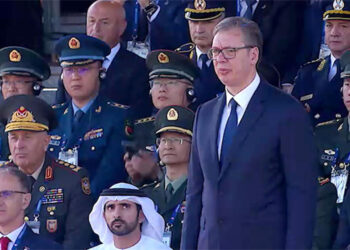 Azərbaycanlı general Serbiyadakı paradda – FOTO